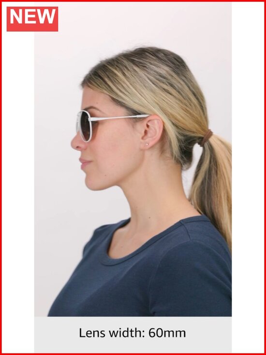 Iconic Aviator Sunglasses with UV400 Protection - Metal Frame